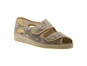 Παπούτσια Sport Emanuela 667 BEIGE SNAKE