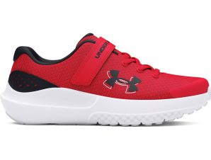 Under Armour – Παπούτσια Running Νηπίων Αγοριών UA Surge 4 AC – Red/Black/Black