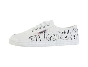 Sneakers Kawasaki Graffiti Canvas Shoe K202416-ES 1002 White