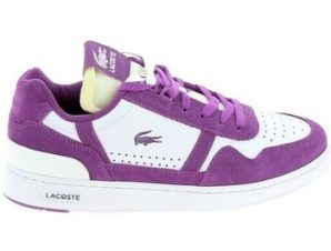 Sneakers Lacoste T Clip Blanc Violet