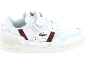 Sneakers Lacoste T Clip Blanc Bordeaux