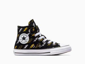 Converse – Chuck Taylor All Star Electric Bolt Easy On – 001-BLACK/GOLDEN WREN/GHOST TOWN