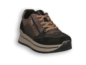 Sneakers IgI&CO AVA NERO BRONZO