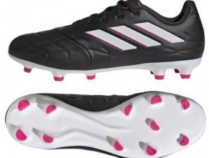 Adidas Copa Pure.3 FG HQ8942 Χαμηλά Ποδοσφαιρικά Παπούτσια με Τάπες Core Black / Zero Metalic / Team Shock Pink 2