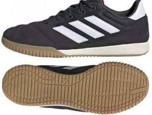 Adidas Παιδικά Ποδοσφαιρικά Παπούτσια Copa Gloro Σάλας Χωρίς Κορδόνια Night Grey / Cloud White / Solar Red HQ1032