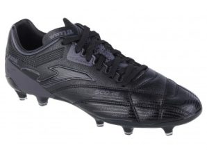 Joma Score 2301 FG SCOW2301FG Χαμηλά Ποδοσφαιρικά Παπούτσια με Τάπες Μαύρα