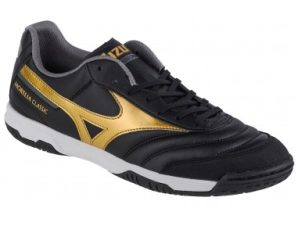 Mizuno Morelia IN Q1GA230250 Χαμηλά Ποδοσφαιρικά Παπούτσια Σάλας Μαύρα