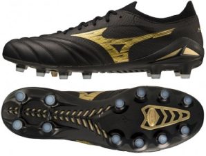 Mizuno Morelia Neo P1GA234250 Χαμηλά Ποδοσφαιρικά Παπούτσια με Τάπες Μαύρα