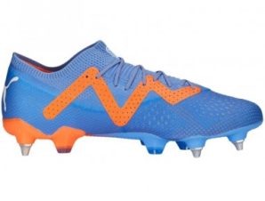 Puma Ultimate MxSG 107209-01 Χαμηλά Ποδοσφαιρικά Παπούτσια με Τάπες Μπλε